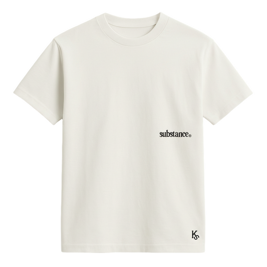 Just Substance Tee White
