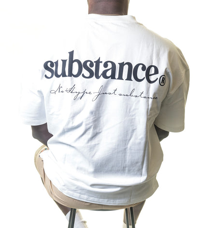 Just Substance Tee White