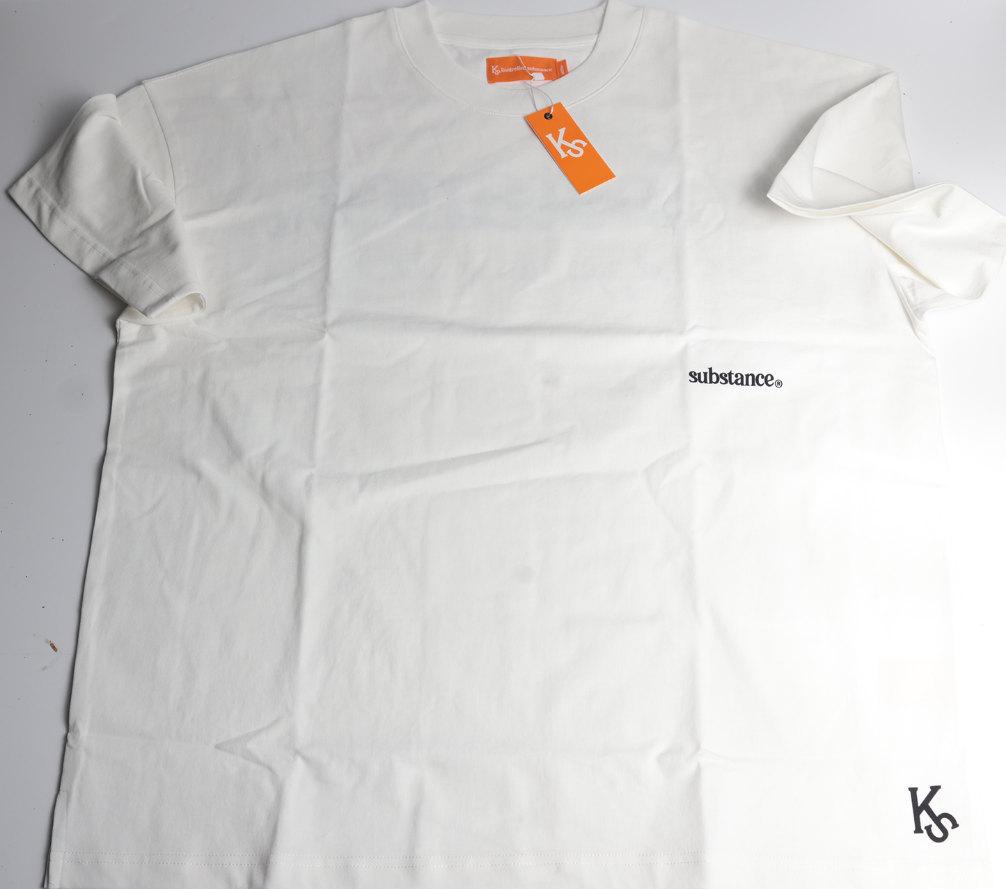 Just Substance Tee White